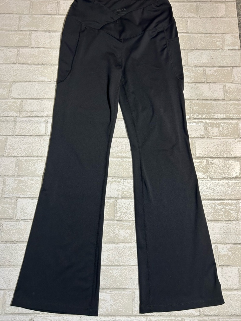 Baleaf Black Boot Cut Flare Pants casual size large